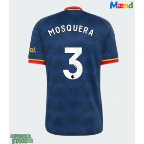 Arsenal Cristhian Mosquera #3 Replika Udebanetrøje 2026-27 Kortærmet